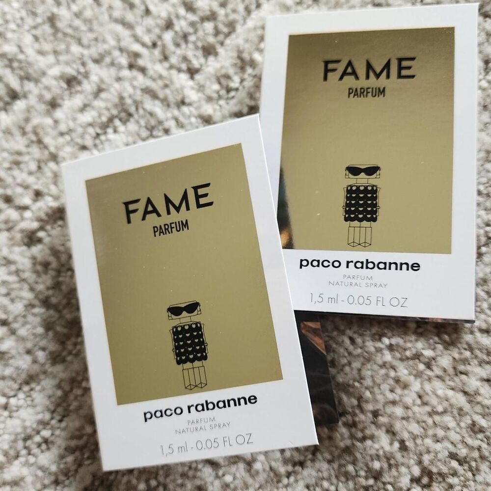 Paco-rabanne Fragrance set of 2 samples mini